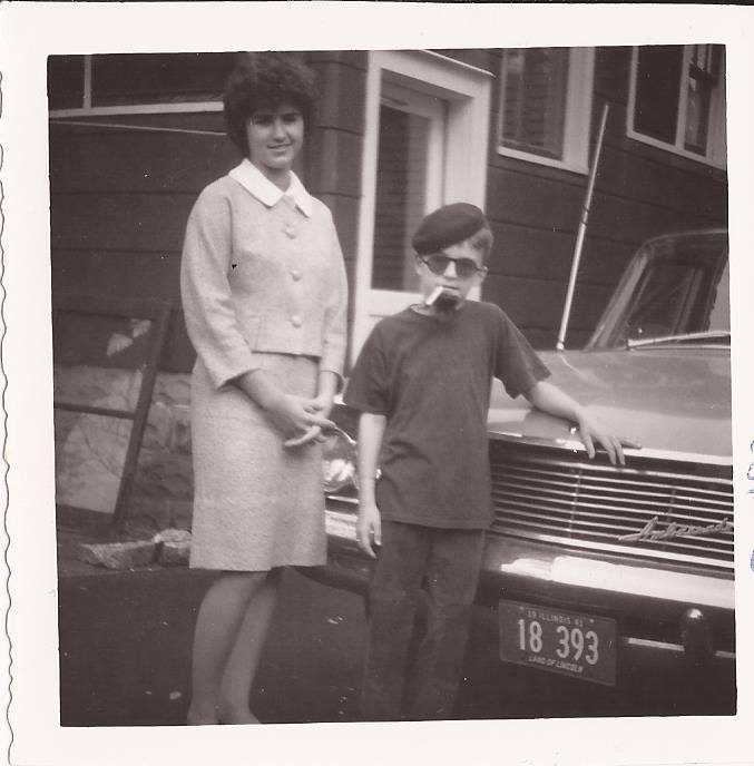 Dad as a beatnik for Halloween