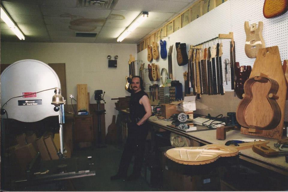 The workshop in back